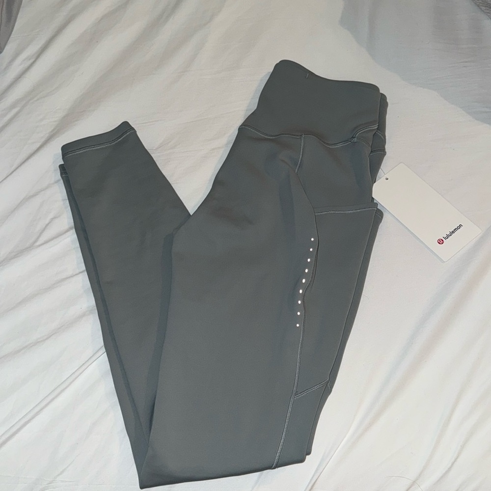 Lulu leggings high wasted fast and free HR fleece 28 inch